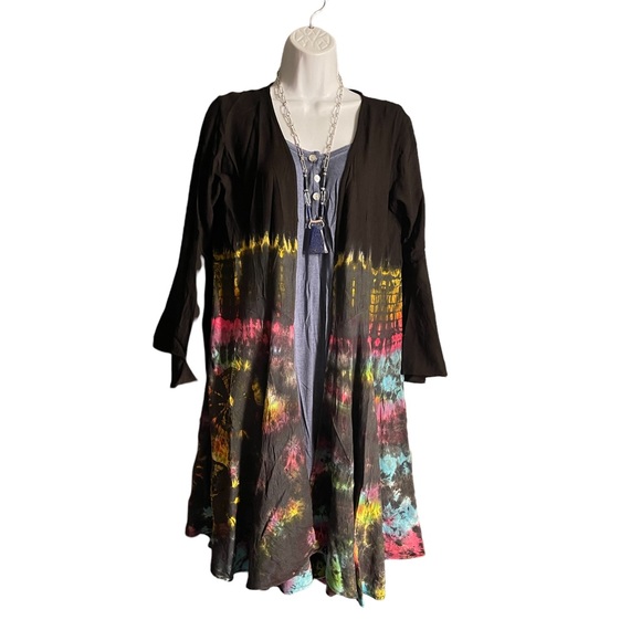 NWT. S/M. Cardigan by Sacred Threads. CL/GR 07. 222672 - Picture 1 of 4